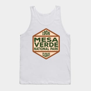 Mesa Verde National Park badge Tank Top